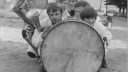 Jarkko and his friends at the 1966 Festinord conference. [Photo courtesy of Jarkko Metsätähti]